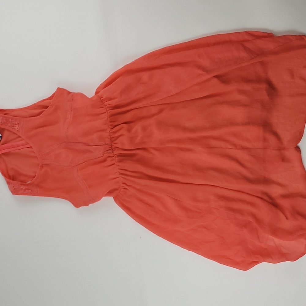 Peach dress